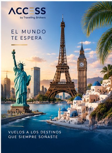Cotiza tu vuelo con Traveling Brokers